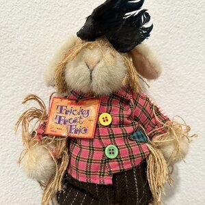 Muffy VanderBear Tricky Treat Hoppy Scarecrow Halloween Vintage 1994